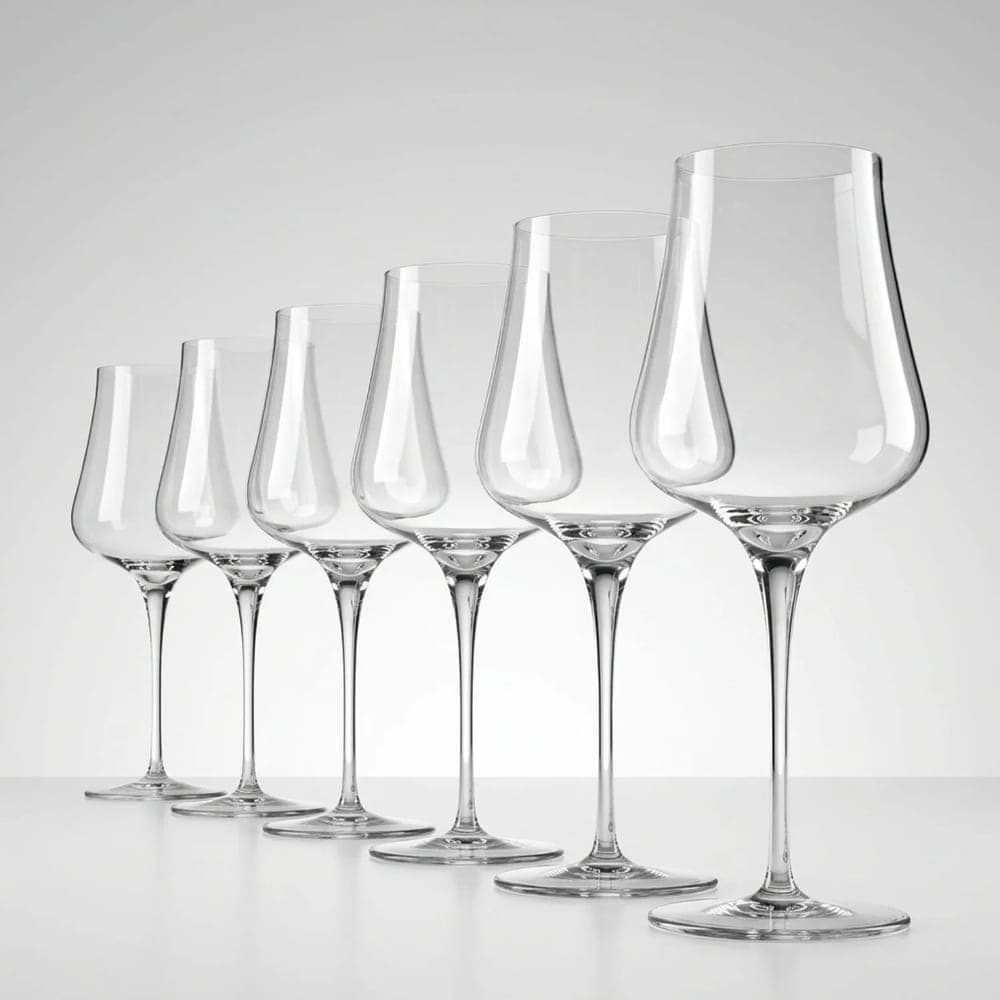 Jogo de taças de cristal pra vinho (6 unidades)